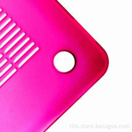 2013 New Rose Red Color Silicone Protective Cover for 13-inch MacBook Pro